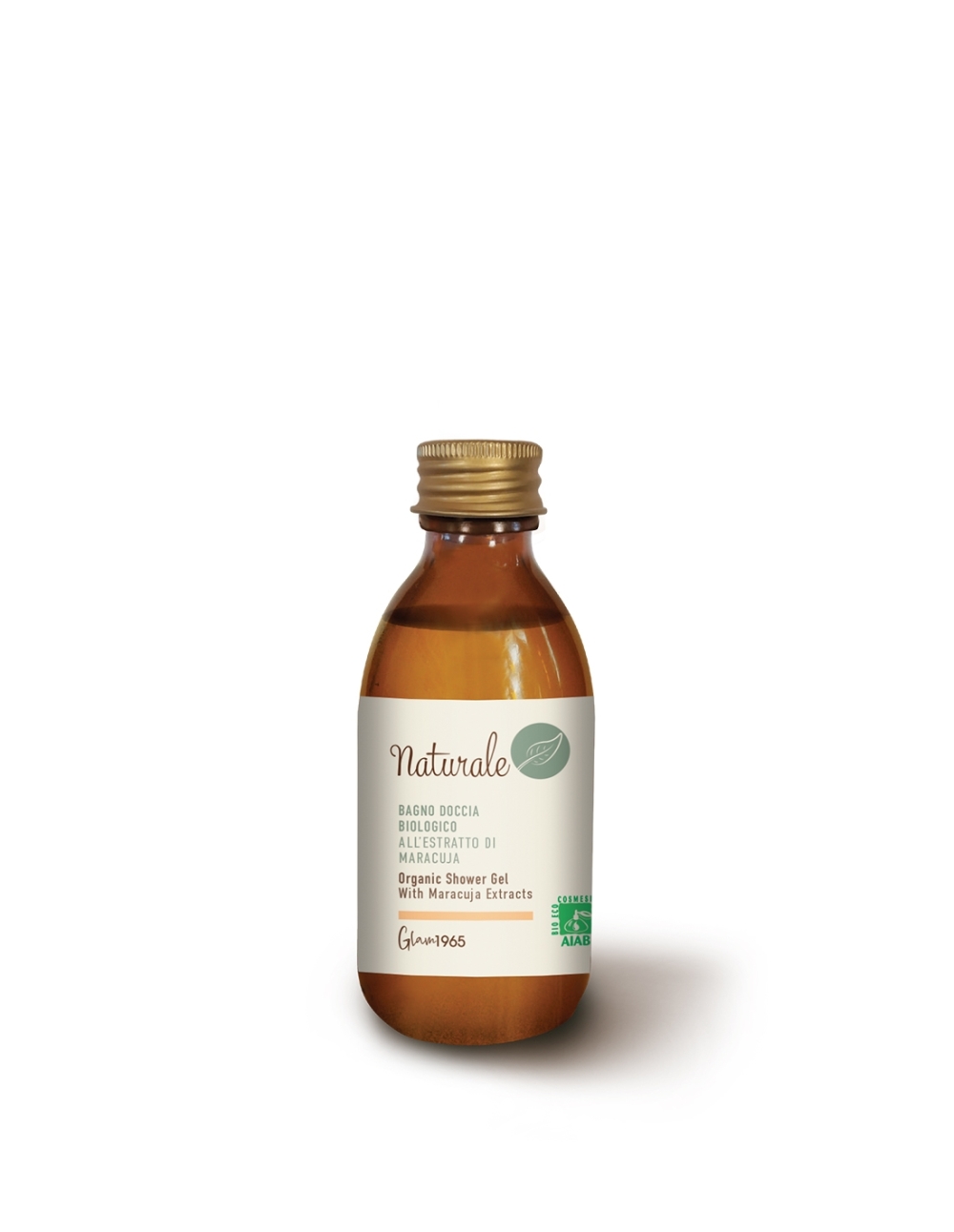 Organic shower gel with maracuja extract