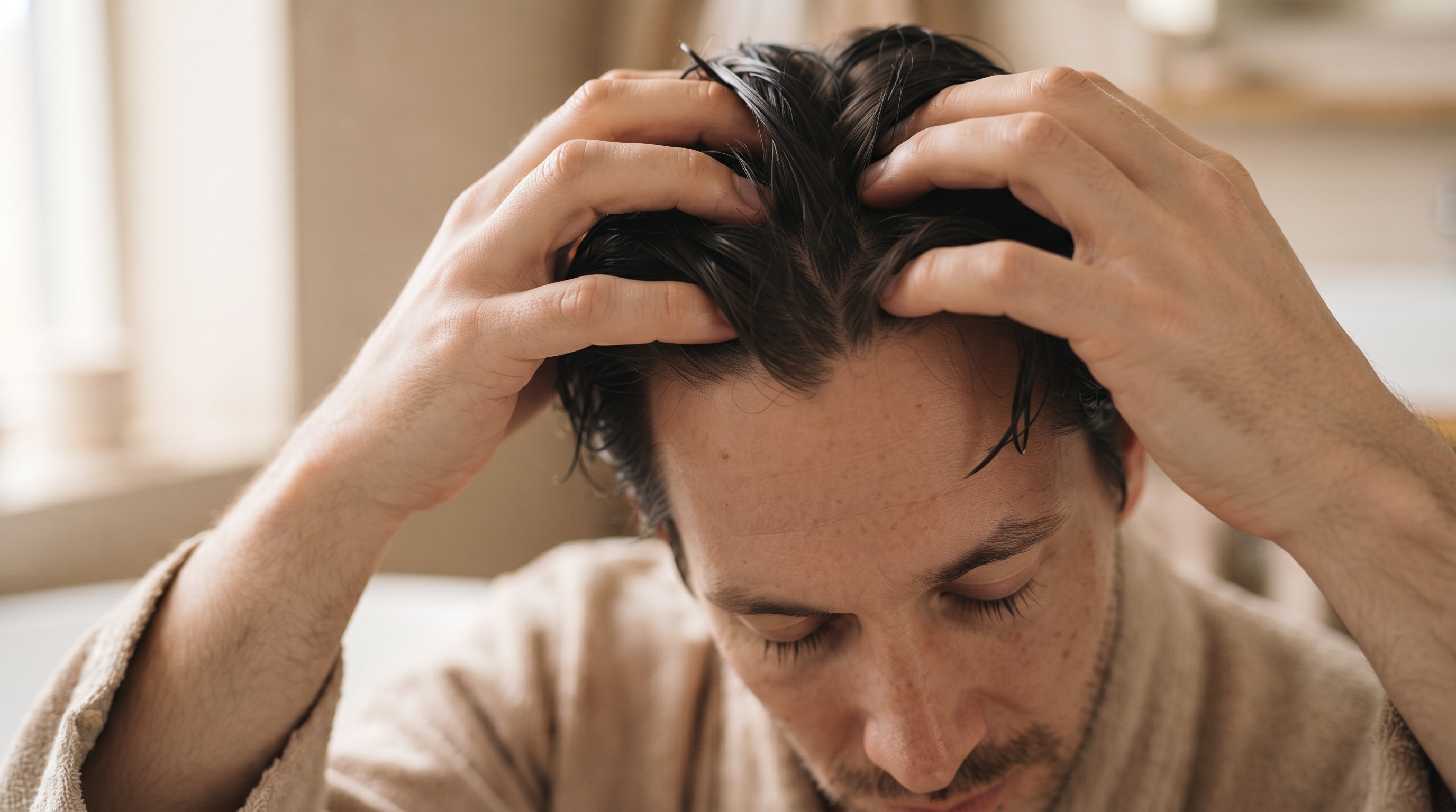 alopecia maschile olio rosmarino kit caduta